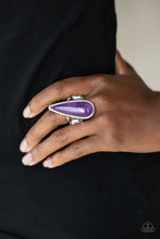 Load image into Gallery viewer, Spiritual Awakening - Purple Ring - Paparazzi Accessories