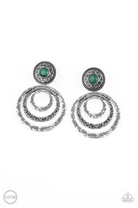 Bare Your Soul - Green clipon - SC Bling Boutique