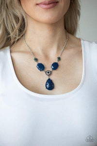 Heirloom Hideaway - Blue Necklace - SC Bling Boutique