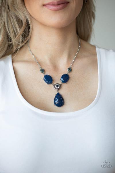 Heirloom Hideaway - Blue Necklace - SC Bling Boutique