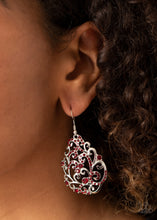 Load image into Gallery viewer, Winter Garden - Red Earring - SC Bling Boutique