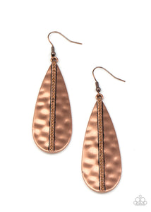 On The Up and UPSCALE - Copper Earrings
