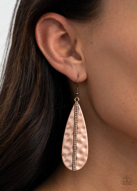 On The Up and UPSCALE - Copper Earrings