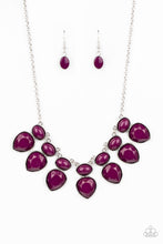 Laden Sie das Bild in den Galerie-Viewer, Modern Masquerade - Purple  Necklace