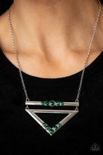 Cargar imagen en el visor de la galería, Triangulated Twinkle - Green - SC Bling Boutique
