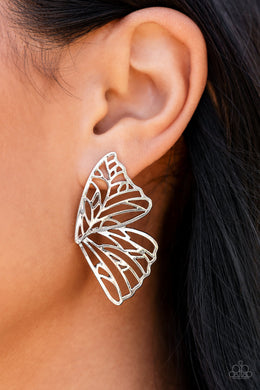 Butterfly Frills - Silver - SC Bling Boutique