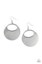 Load image into Gallery viewer, Paparazzi Fan Girl Glam - Silver - Earrings - SC Bling Boutique