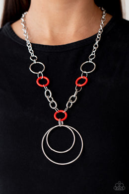 HOOP du Jour - Red - SC Bling Boutique