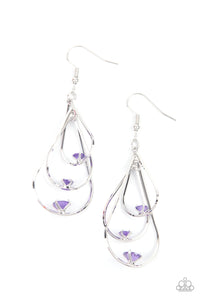 Drop Down Dazzle - Purple - SC Bling Boutique