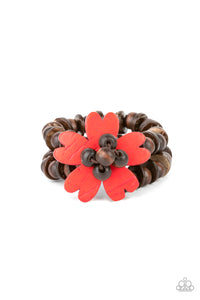 Paparazzi Bracelet - Tropical Flavor - Red - SC Bling Boutique