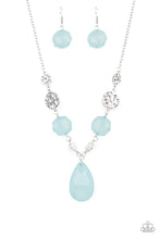 Load image into Gallery viewer, Paparazzi DEW What You Wanna DEW - Blue - Necklace &amp; Earrings - SC Bling Boutique