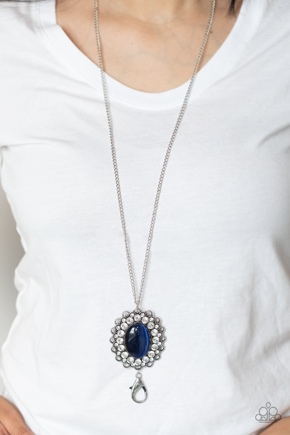 Oh My Medallion - Blue - SC Bling Boutique