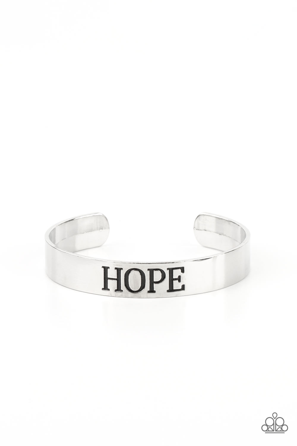 Hope Makes The World Go Round - Silver - SC Bling Boutique