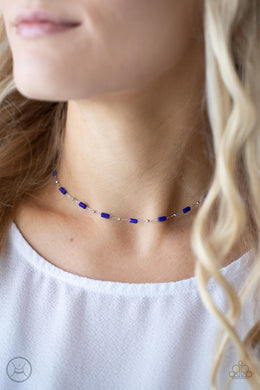 Urban Expo - Blue choker