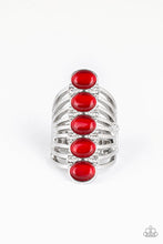 Cargar imagen en el visor de la galería, Paparazzi BLING Your Heart Out - Red - Cat&#39;s Eye Moonstones - SC Bling Boutique