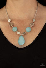 Load image into Gallery viewer, Paparazzi DEW What You Wanna DEW - Blue - Necklace &amp; Earrings - SC Bling Boutique