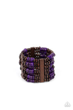 Cargar imagen en el visor de la galería, Vacay Vogue - Purple Bracelet