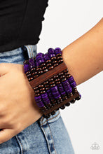 Cargar imagen en el visor de la galería, Vacay Vogue - Purple Bracelet