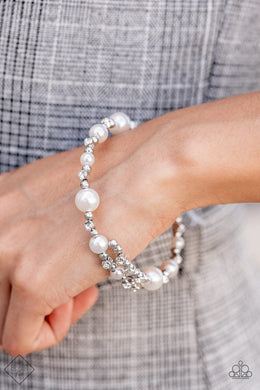 Chicly Celebrity - White Bracelet 