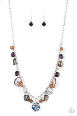 Caribbean Charisma - Purple Necklace 