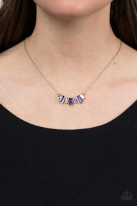 Hype Girl Glamour - Purple  Necklace