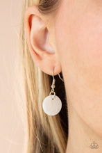 Cargar imagen en el visor de la galería, Paparazzi Tidal Tease - White - Necklace &amp; Earrings - SC Bling Boutique