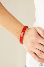 Load image into Gallery viewer, Paparazzi Material Movement - Red - Bracelet - SC Bling Boutique