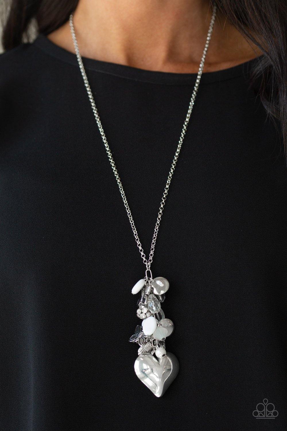 Beach Buzz - White necklace - SC Bling Boutique