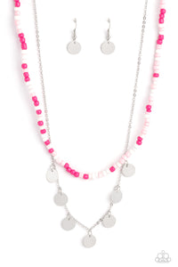 Comet Candy - pink - Paparazzi necklace