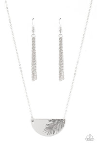 Cool, PALM, and Collected - silver - Paparazzi necklace