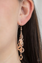 Load image into Gallery viewer, Paparazzi Earring ~ Im Always BRIGHT - Rose Gold - SC Bling Boutique