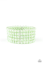 Load image into Gallery viewer, Pearl Bliss - green bracelet - SC Bling Boutique