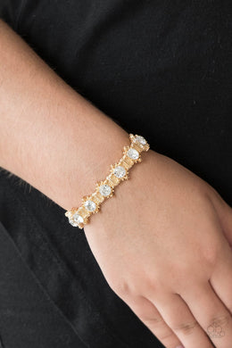 Strut Your Stuff - gold bracelet - SC Bling Boutique