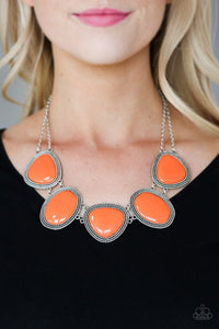 Viva la Vivid - orange - Paparazzi necklace - SC Bling Boutique