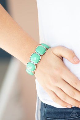 Paparazzi Vivacious Volume - Green Bracelet - SC Bling Boutique