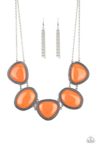 Viva la Vivid - orange - Paparazzi necklace - SC Bling Boutique