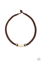 Load image into Gallery viewer, GONE ADVENTURING&quot; BROWN UNISEX URBAN NECKLACE