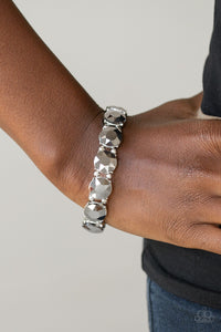 Glitzy Glamorous Silver Bracelet - SC Bling Boutique