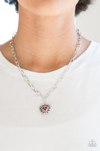 Cargar imagen en el visor de la galería, No Love Lost Red Necklace - SC Bling Boutique