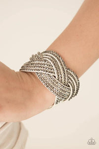 Top Class Chic White Urban Bracelet - SC Bling Boutique