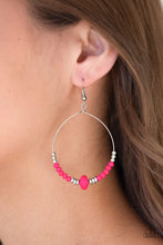 Laden Sie das Bild in den Galerie-Viewer, Retro Rural Pink Earring - SC Bling Boutique