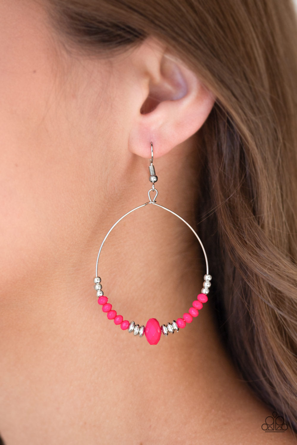 Retro Rural Pink Earring - SC Bling Boutique