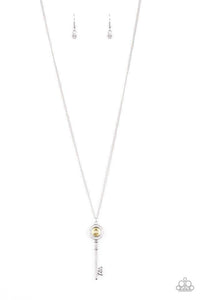 Secret Shimmer Yellow Necklace - SC Bling Boutique