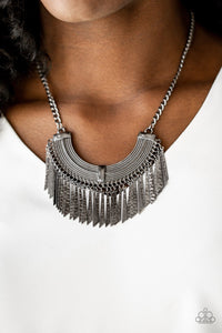 Impressively Incan Black Necklace Paparazzi - SC Bling Boutique