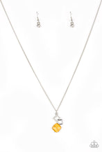 Cargar imagen en el visor de la galería, Stylishly Square - Yellow Necklace - SC Bling Boutique