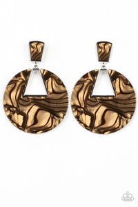 Let Heir Rip- Brown Earring - SC Bling Boutique