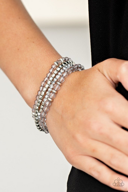 Crystal Crush - Silver Bracelet - SC Bling Boutique