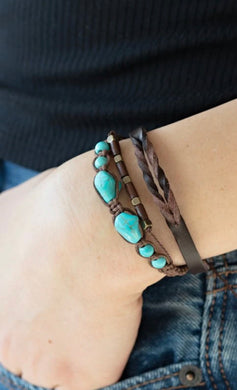 Trail Magic Blue Urban Bracelet - SC Bling Boutique