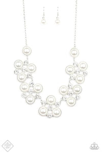 Night at the Symphony White Necklace - SC Bling Boutique