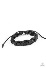 Load image into Gallery viewer, Don’t Weave Me Hanging Black Urban Bracelet - SC Bling Boutique